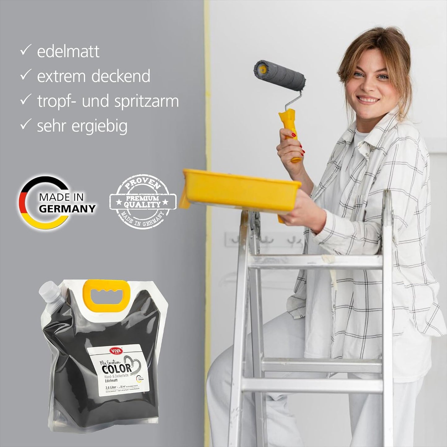 Viva Decor My Emotion Color Wandfarbe 2,6 Liter - Franken Group
