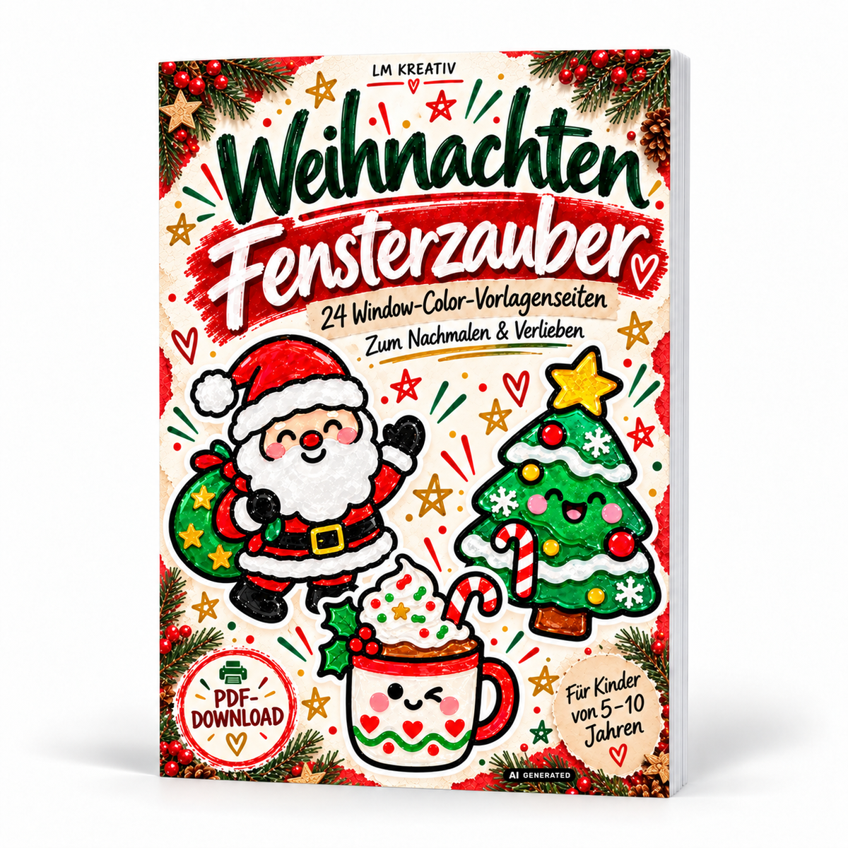 LM Kreativ PDF Window Color Vorlagen – Weinachten Special Vol. 1