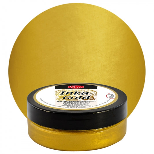 Viva Decor Inka Gold Metallic-Polierpaste – Farbvariante Alt-Gold