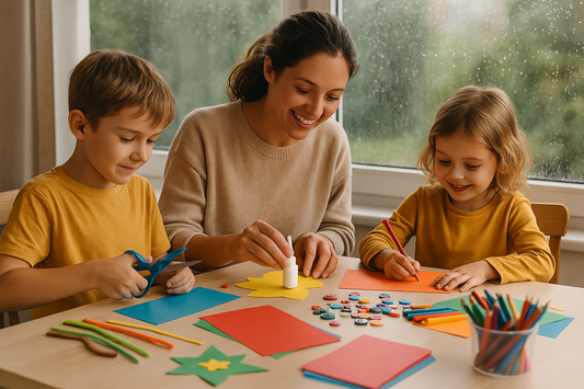 Basteln mit Kindern – kreative Projekte