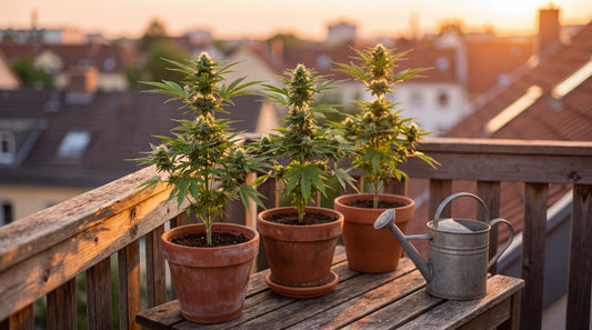 Cannabis Pflanzen auf dem Balkon – Outdoor Grow Guide für Anfänger