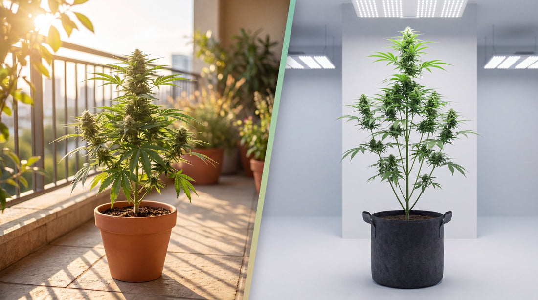 Autoflower vs. feminisierte Cannabis Samen – Vergleich Outdoor und Indoor