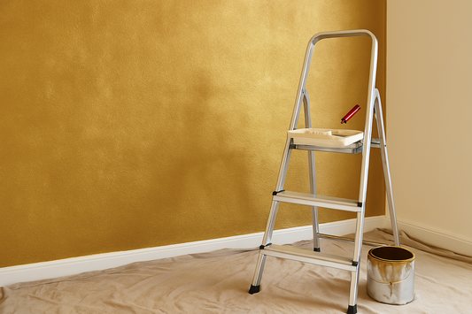 Wände kreativ gestalten: Ideen mit Metallic Wandfarbe & Co.