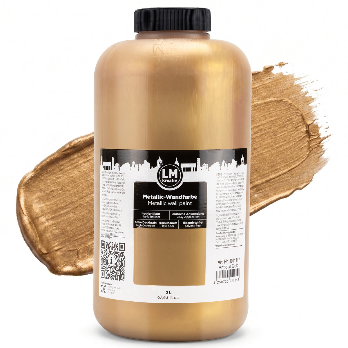 LM Creative Metallic Wall Paint 2 Liters