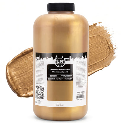 LM Creative Metallic Wall Paint 2 Liters