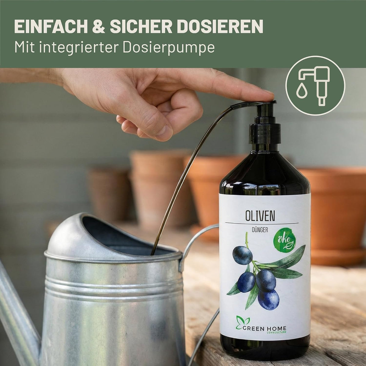 Green Home Dünger Olivenbaum 1 Liter