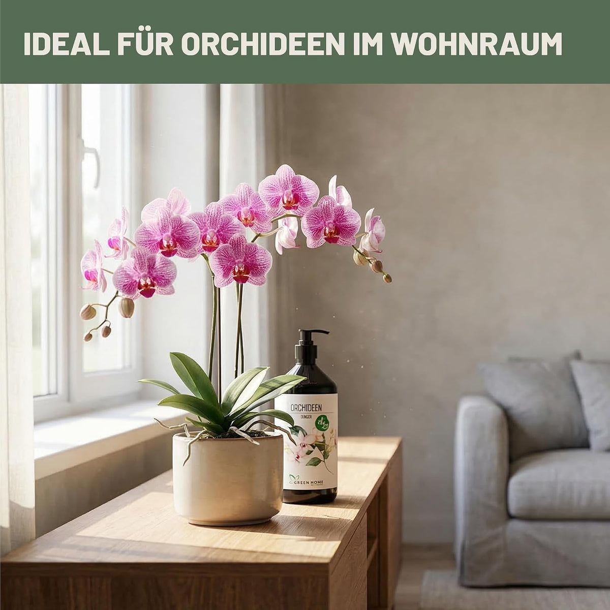 Green Home Dünger Orchideen 1 Liter