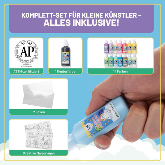 LM Kreativ Window Color Set Little Explorers
