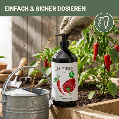 Green Home Dünger Chili & Paprika 1 Liter