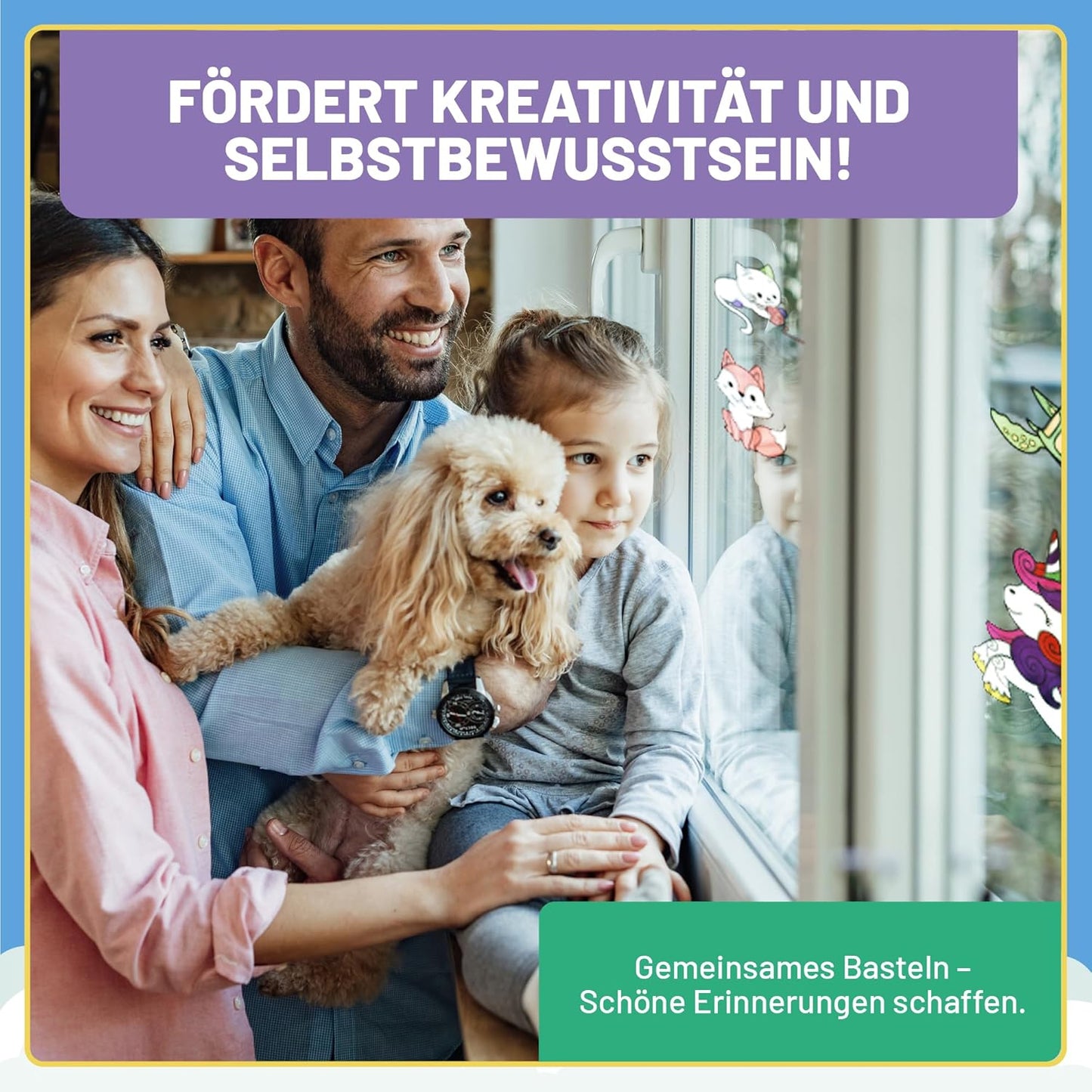 LM Kreativ Window Color Set Little Explorers