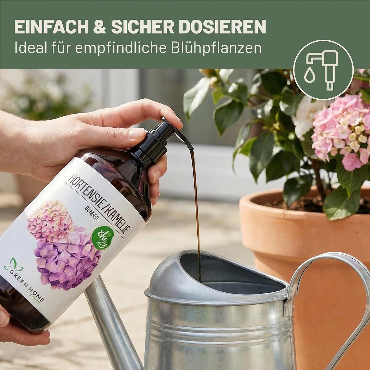 Green Home Dünger Hortensien 1 Liter