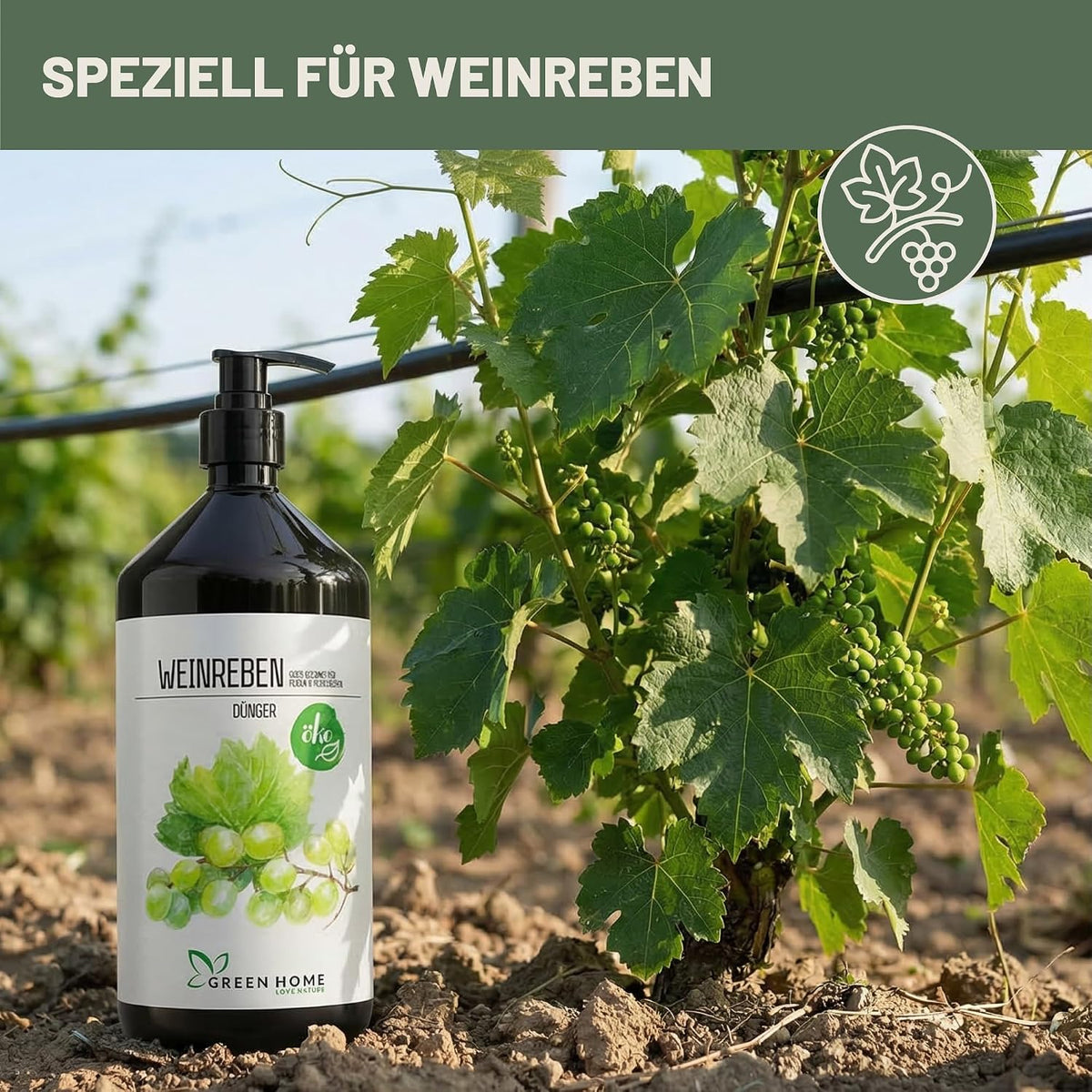 Green Home Dünger Weinreben 1 Liter