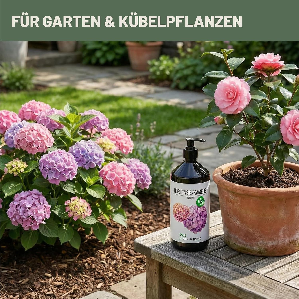 Green Home Dünger Hortensien 1 Liter