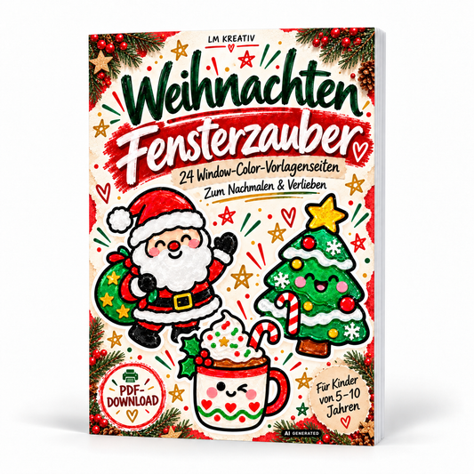 LM Kreativ PDF Window Color Vorlagen – Weinachten Special Vol. 1