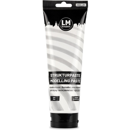 LM Kreativ Strukturpaste Fein Weiß 250 ml | Franken Group
