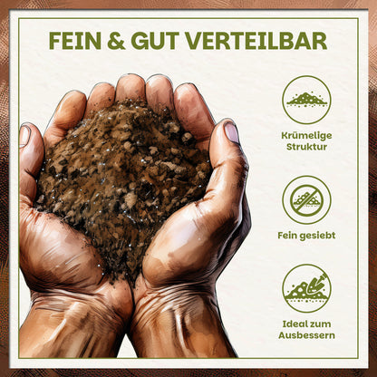 Green Home Rasenerde 42 L – Palette mit 54 Säcken