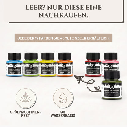LM Creative Ceramic &amp; Porcelain Paint 45 ml