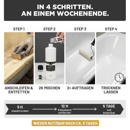 LM Creative Bathtub Paint 3 in 1 2K 500 ml