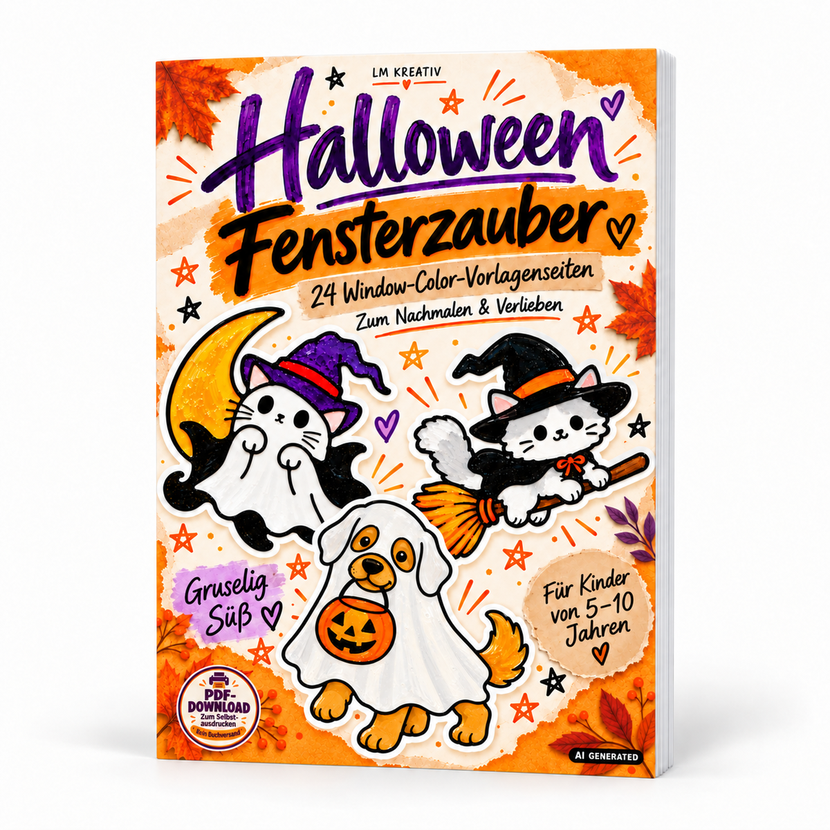 LM Kreativ Window Color Vorlagen – Halloween Special