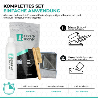 Sneaker Cleaner - Reinigungsset für Schuhe