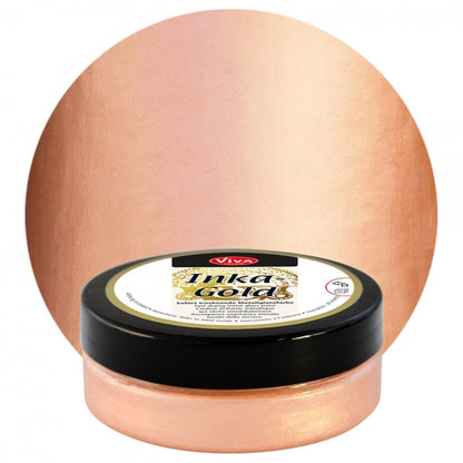 Viva Decor Inka Gold Metallic-Polierpaste – Farbvariante Aprikot