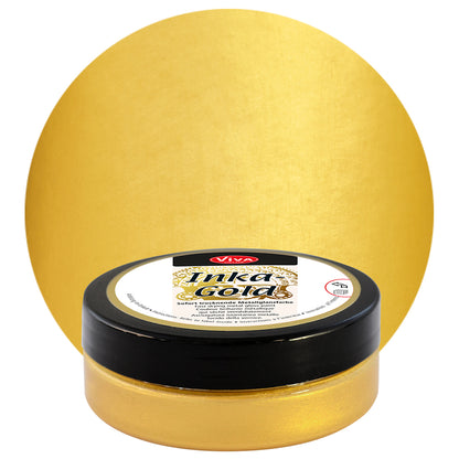 Viva Decor Inka Gold Metallic-Polierpaste – Farbvariante Gold (klassisch)