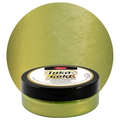 Viva Decor Inka Gold Metallic-Polierpaste – Farbvariante Grün-Gelb