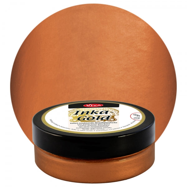 Viva Decor Inka Gold Metallic-Polierpaste – Farbvariante Kupfer