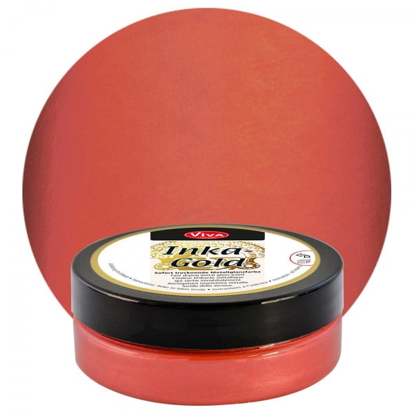 Viva Decor Inka Gold Metallic-Polierpaste – Farbvariante Lavarot