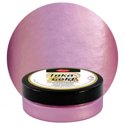 Inka Gold Polierpaste Magenta – intensiver metallischer Pinkton