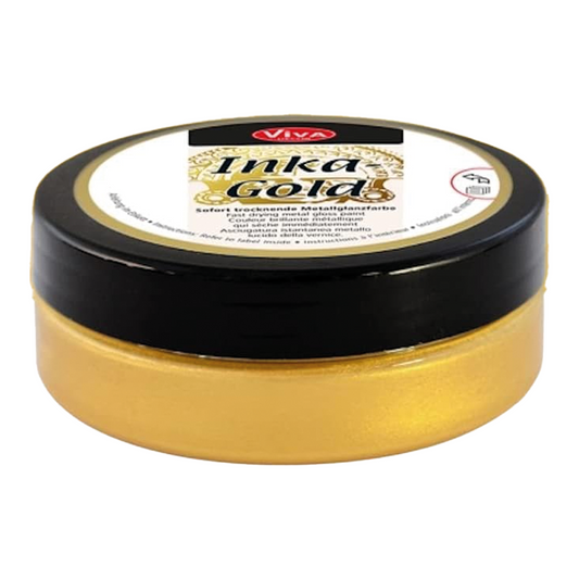 Viva Decor Inka Gold Metallic-Polierpaste – brillante Metallfarben in Gold-, Kupfer- und Silbertönen