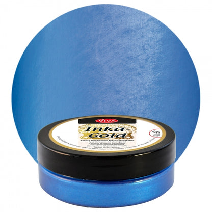Inka Gold Polierpaste Stahlblau – kühler metallischer Blauton