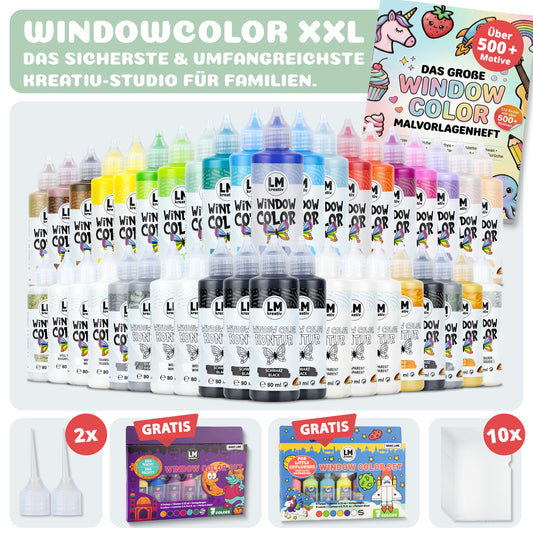 LM Kreativ Window Color XXL 40er Set