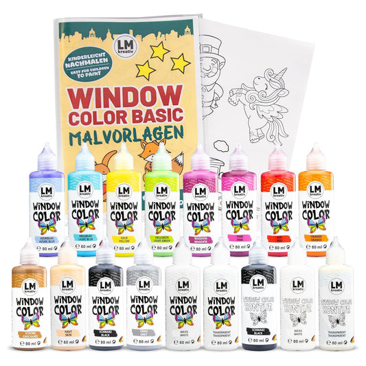 LM Kreativ Window Color 17er Set