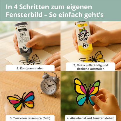 LM Kreativ Window Color 17er Set