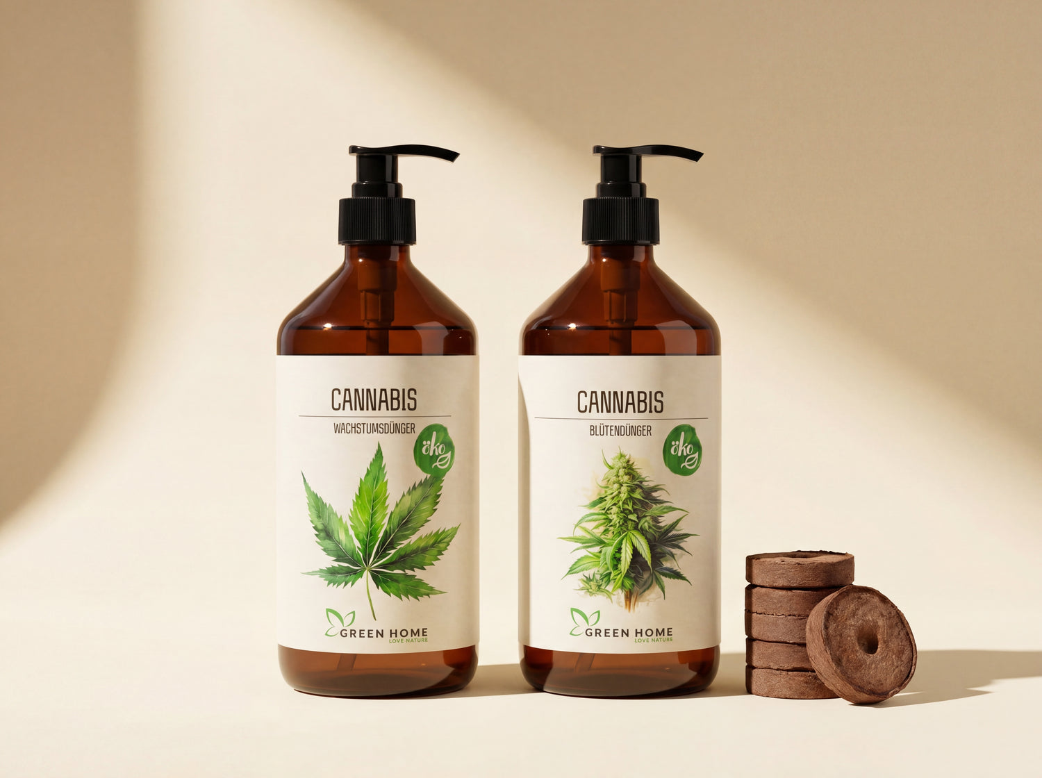 2-Phasen-Düngersystem Wachstumsdünger und Blütendünger für Cannabis Outdoor Grow System