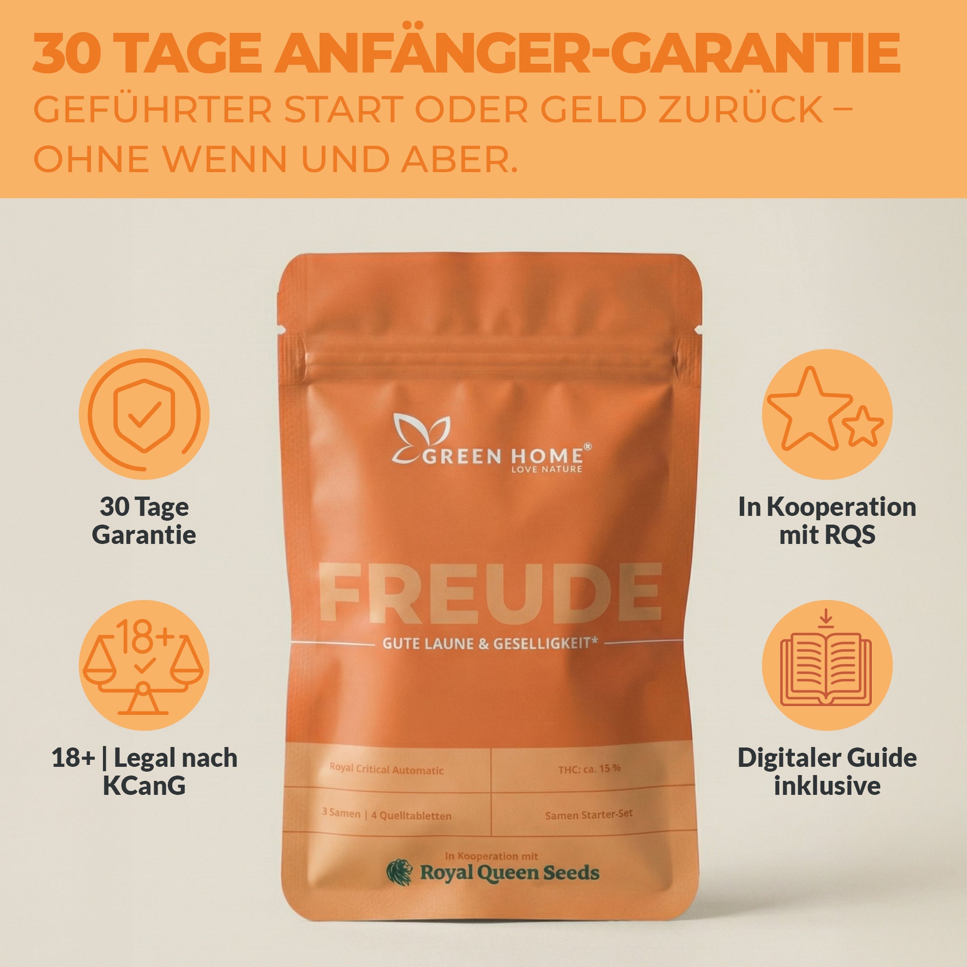 30 Tage Anfänger-Garantie – Cannabis Starter Set legal nach KCanG