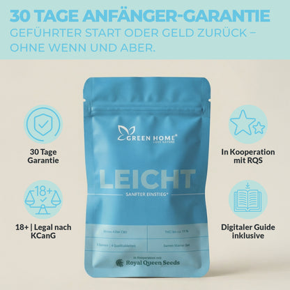 30 Tage Anfänger-Garantie – Cannabis Starter Set legal nach KCanG