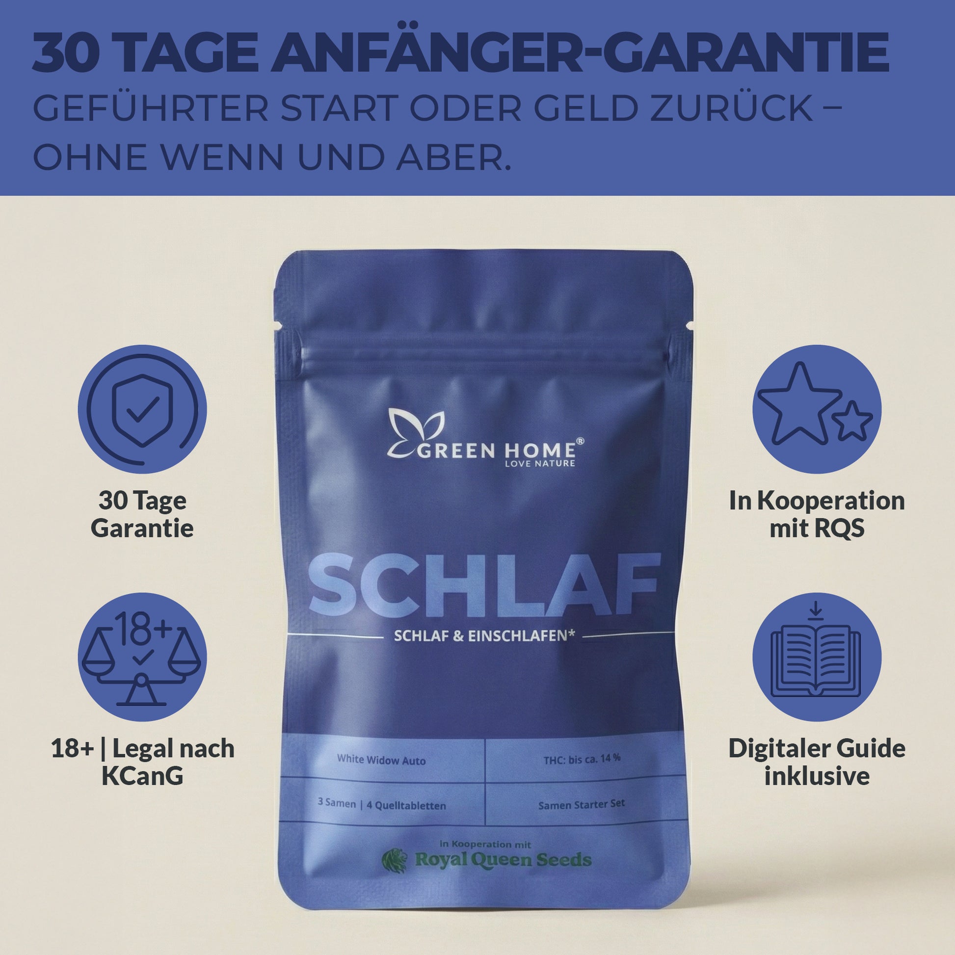 30 Tage Anfänger-Garantie – Cannabis Starter Set legal nach KCanG