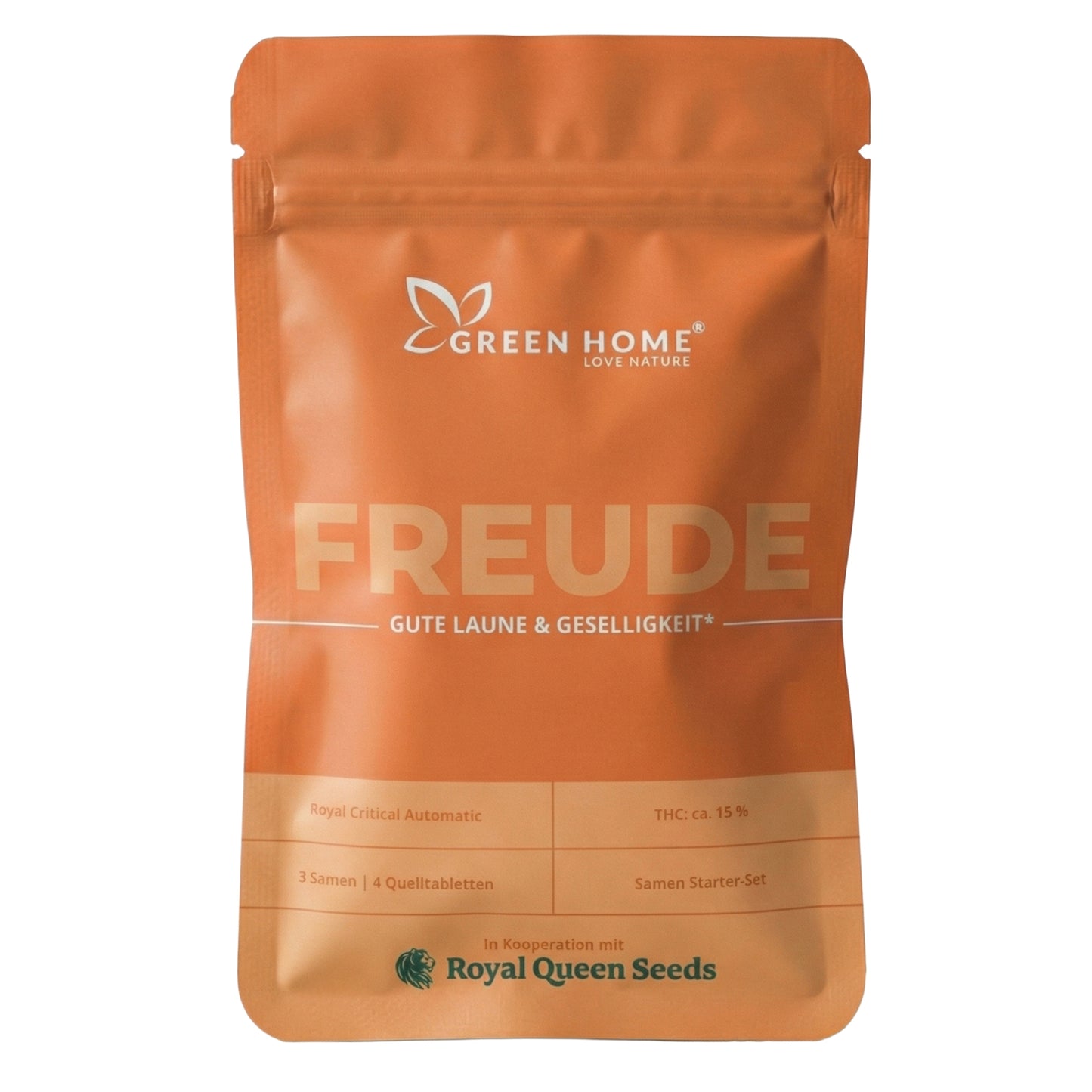 FREUDE Cannabis Starter Set – Royal Critical Automatic Autoflowering Samen Green Home