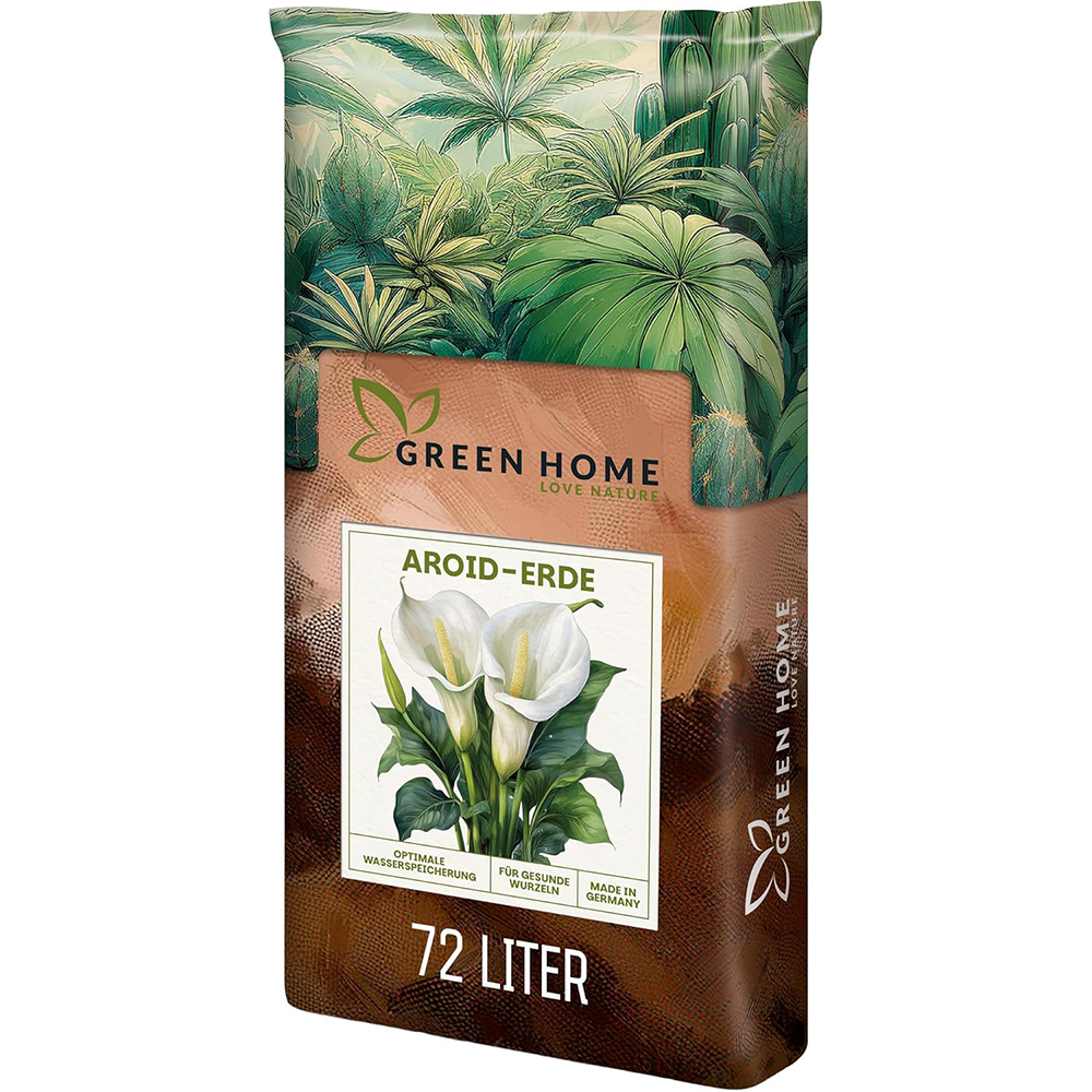 Großer 72 Liter Sack Green Home Aroid Erde für Monstera und andere tropische Pflanzen