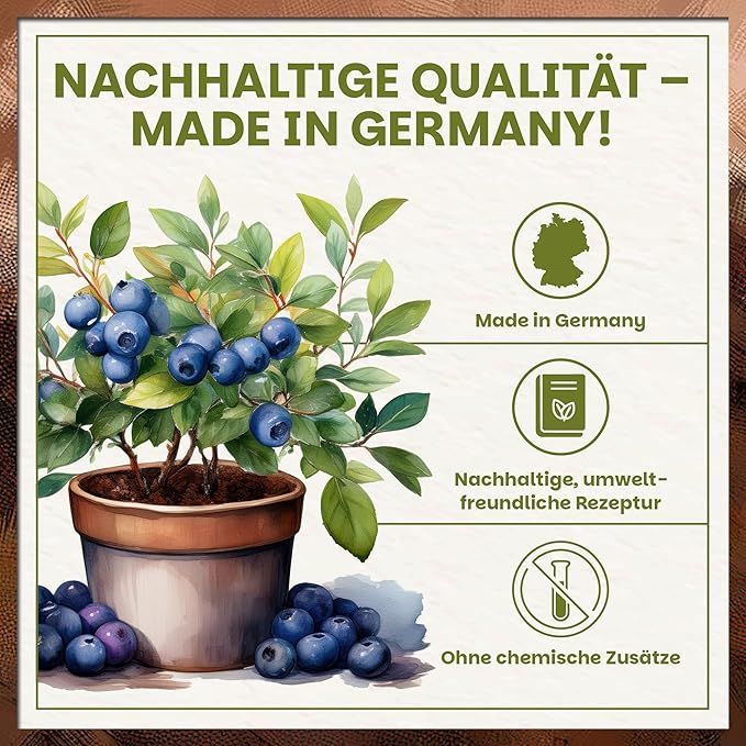 Green Home Beerenobst Erde – nachhaltige Qualität Made in Germany ohne chemische Zusätze