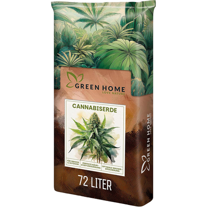 Green Home Cannabis- und Hanferde 72 Liter mit optimaler Nährstoffversorgung für kräftige Pflanzen