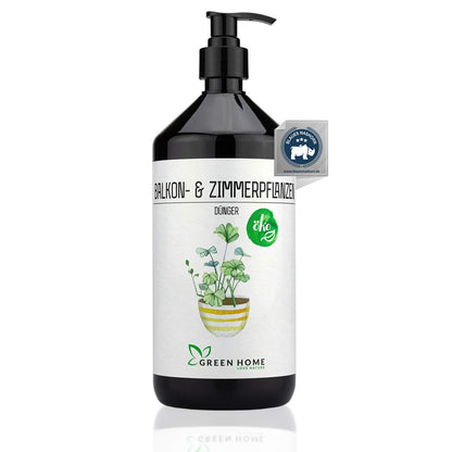Green Home Dünger 1L für Bonsai – ausgewogene Nährstoffversorgung für kontrolliertes Wachstum und vitale Miniaturbäume.