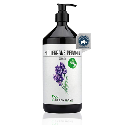 Green Home Dünger 1L für mediterrane Pflanzen – optimale Nährstoffversorgung für Oliven, Zitruspflanzen und Co.