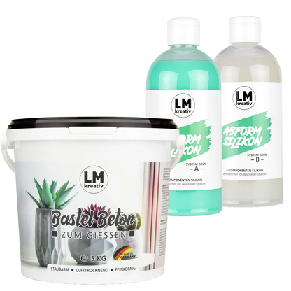 LM Kreativ Beton Starter Set - Franken Group
