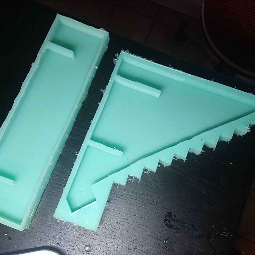 Selbstgegossene Betonschalen mit Kerzen im Garten – Kundenprojekt mit LM Kreativ Bastelbeton