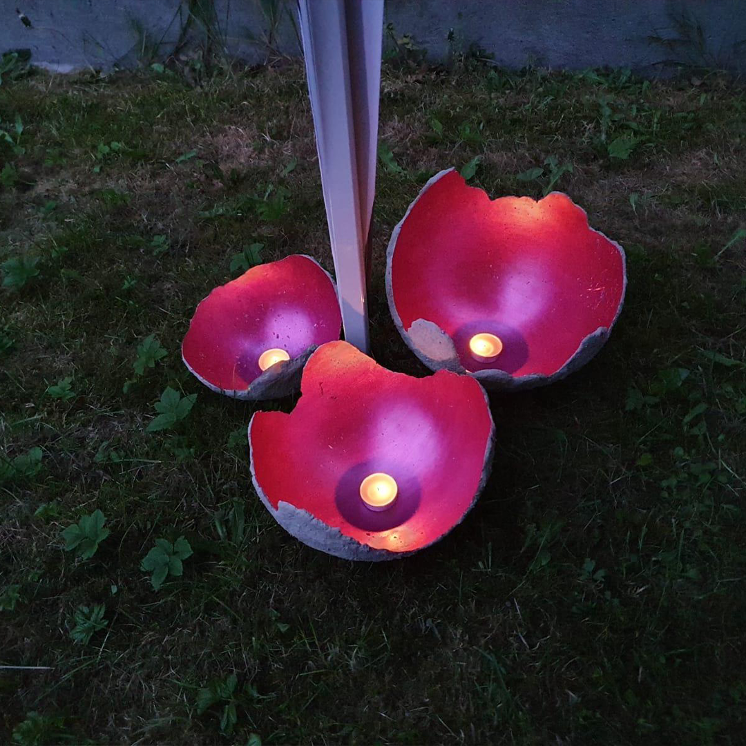 Geometrischer Beton-Pflanztopf aus Silikonform – Kundenprojekt mit LM Kreativ Abformsilikon