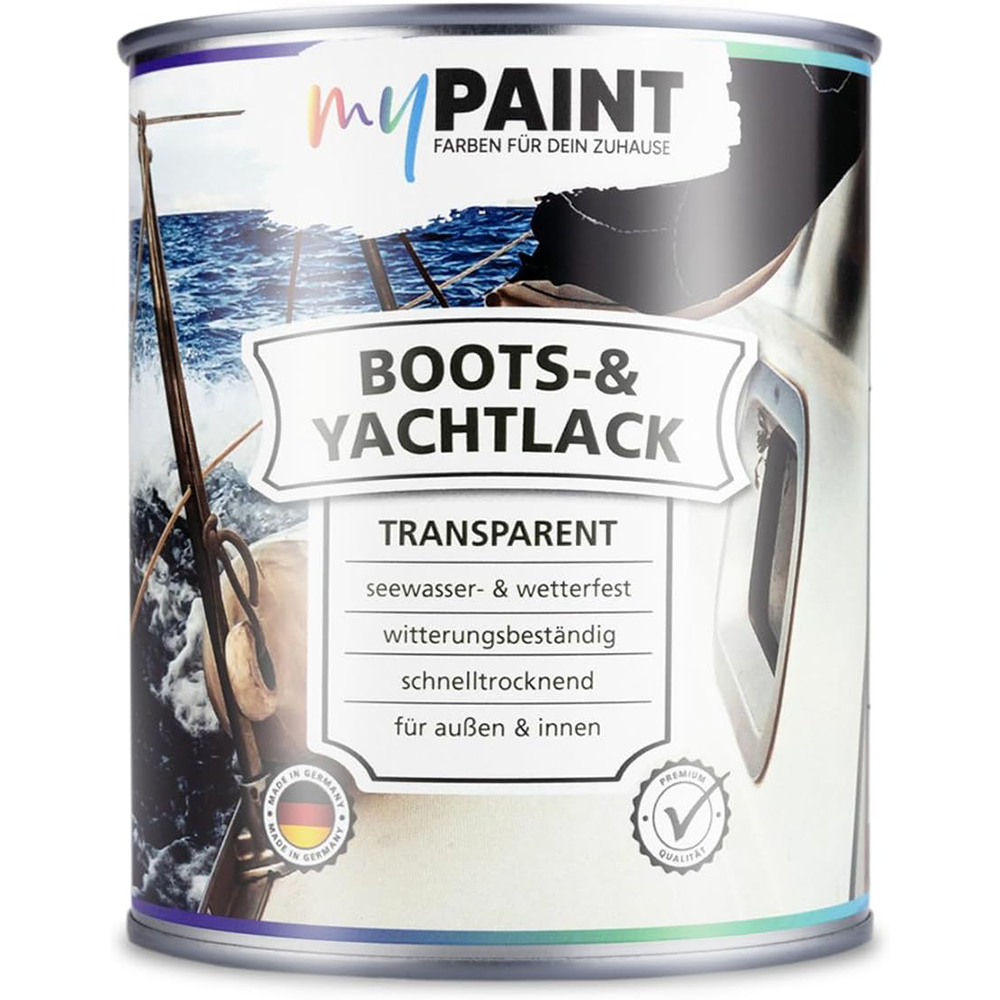 Produktdose My Paint Boots- und Yachtlack Transparent mit 750 ml Inhalt