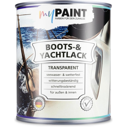 Produktdose My Paint Boots- und Yachtlack Transparent mit 750 ml Inhalt